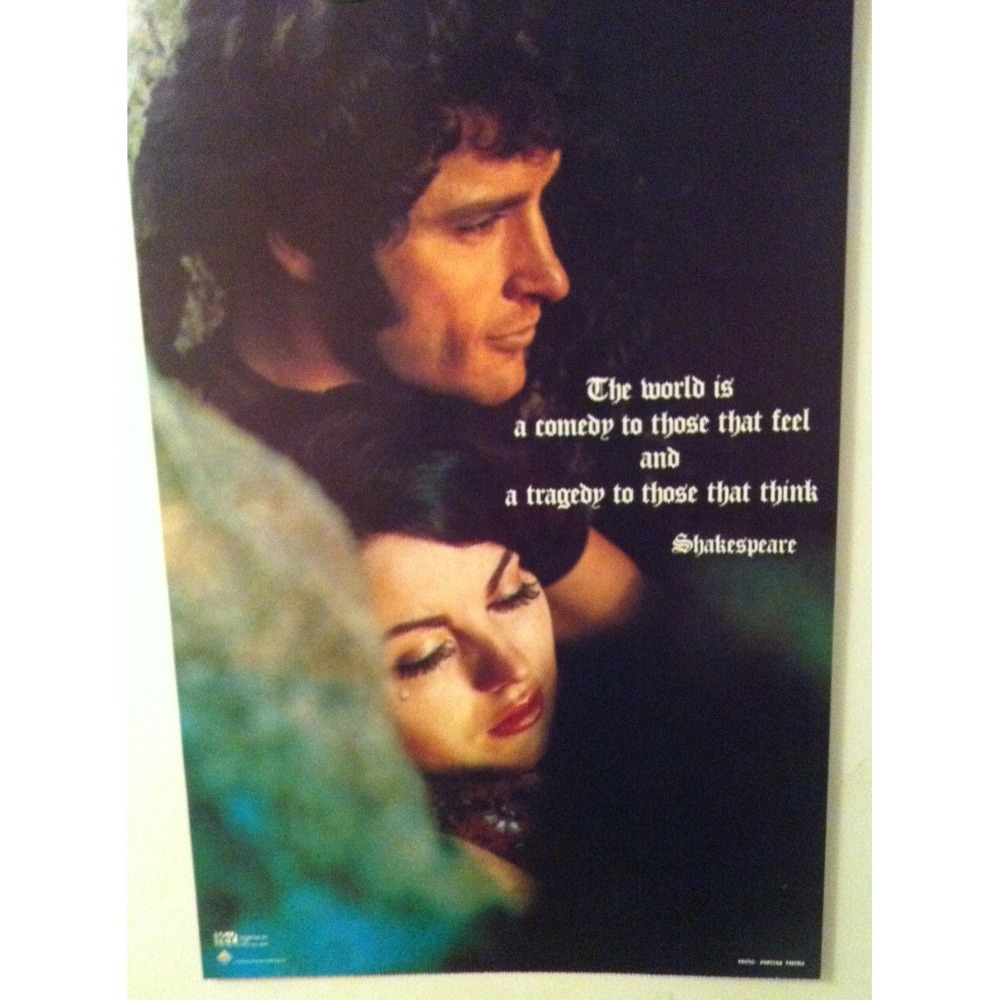 Shakespeare Vintage 1970's Poster Dunstan Pereira